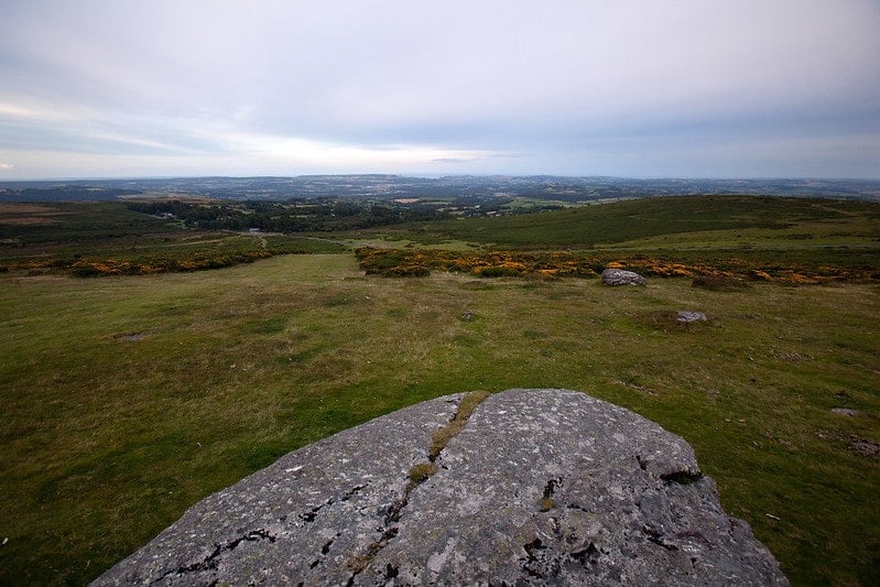 A view of Dartmoor