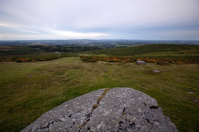 A view of Dartmoor